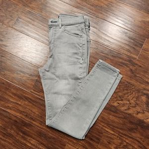 Express High-rise skinny hyper stretch jeans